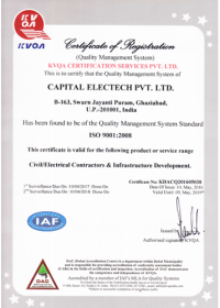 ISO 9001:2008 Certification